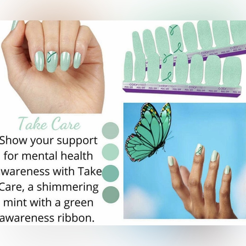 Color Street-Take Care - 100% Real Nail Polish Strips